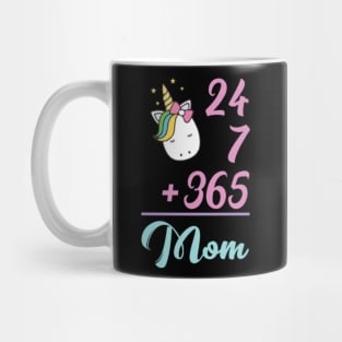 Unicorn mom Shirt. Best Birthday Gifts. Mug